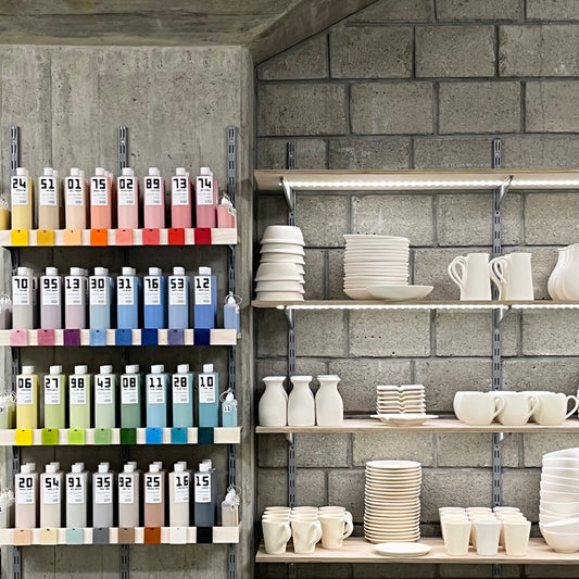 Décor sur Céramique - Atelier Libre - 2 heures - Une Boisson offerte